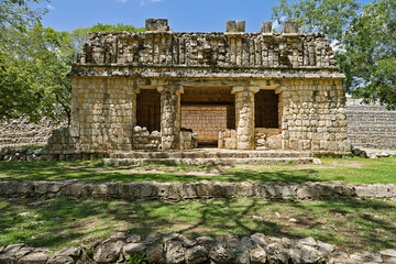 Historic building in the city of Uxmal