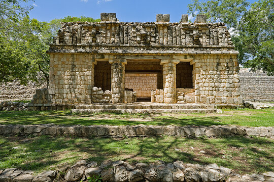 Historic building in the city of Uxmal