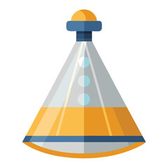 light vector image on white background