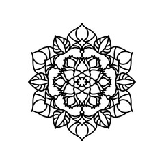 round lace ornament