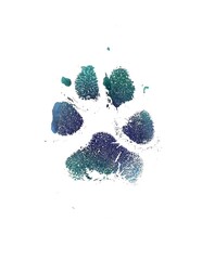 Ink Paw Print
