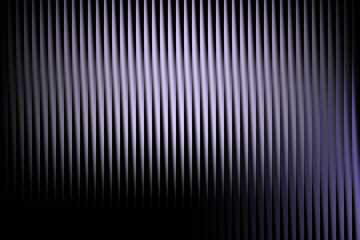 Abstract background with vertical ribbed texture and purple light accents