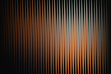 Abstract vertical ribbed texture with warm orange and brown tones and a dark vignette