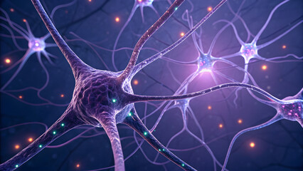 Neurons with glowing synaptic transmission