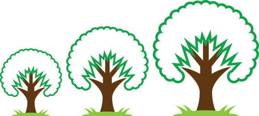Elegant Banyan Tree Line Drawing Vector Set with Leaves, Branches, and Organic Silhouettes for Natural Design and Eco-Themed Decoration