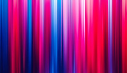 The image showcases a dynamic and bold abstract background, with vertical streaks of vibrant red, blue, and pink hues merging fluidly to create a visually striking and captivating composition.