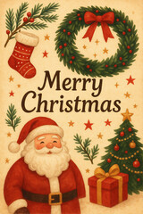 산타클로스(Santa Claus),Christmas background,holiday wallpape, winter scene, 크리스마스 배경 이미지, 크리스마스 장식 (빨강, 금색), 성탄절 배경, 성탄절,성탄절 ppt배경, Holiday greeting card background