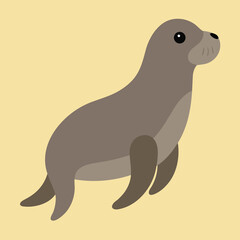 vector illustration of a cartoon dog