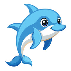 Fototapeta premium dolphin with ball