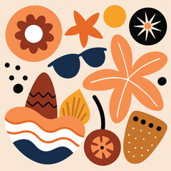 summer seamless pattern