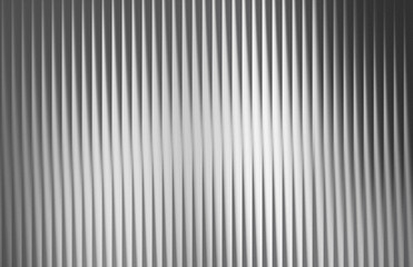 Obraz premium Black White Wavy Gradient Vertical Striped Abstract Texture Minimal Monochrome Background Modern Digital Art for Wallpaper Poster Design