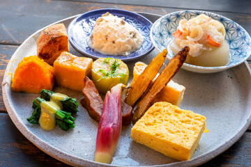 和食のベジタブルワンプレートランチ