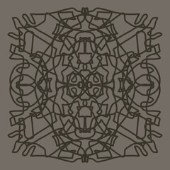 Minimal abstract image for printing. Picture for modern interiors. The picture is painted by hand on a tablet. © neurostructure