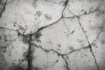Obraz premium Monochrome textured backdrop featuring fractures, blemishes, and flakes