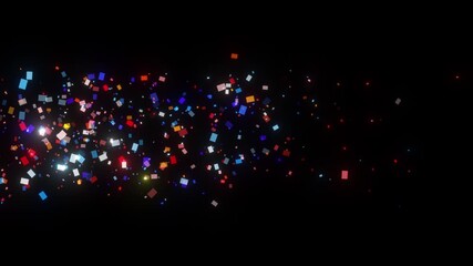 bright award dust particles lights backdrop loop