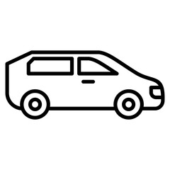 Sedan Icon For Design Elements