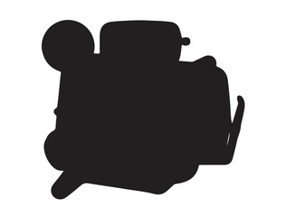 Schwingen game in silhouette 