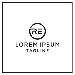 re circle logo