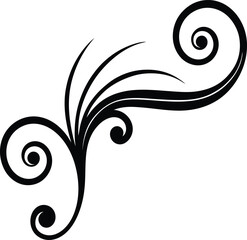 abstract floral design