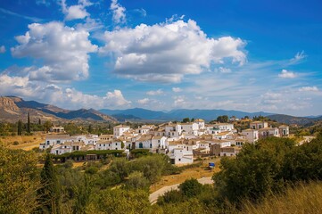 Fototapeta premium White Village in Southern Spain