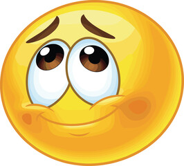 That's an adorable and shy image! Here is the title and keyword list optimized for Adobe Stock