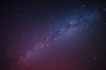 Vivid high-resolution cosmic night sky filled with stars