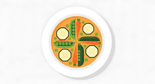 vector illustration of an abstract background with eggs