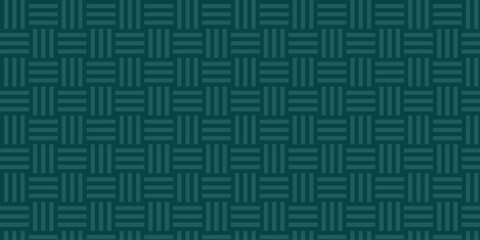 Modern abstract geometric seamless pattern green background vector design