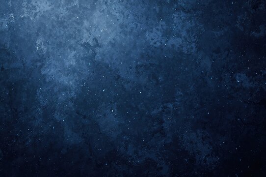 Navy blue backdrop adorned with twinkling lights