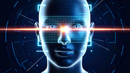 Abstract medical background