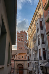 The iconic Mudejar Tower of El Salvador in Teruel, a stunning example of a World Heritage Site