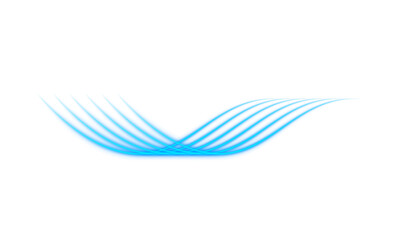 Transparent trail swirls blue abstract light streak line flowing wave curves lines shape motion light decoration waves light streaks trails banner webinar flyer gradient