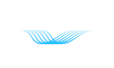 Transparent trail swirls blue abstract light streak line flowing wave curves lines shape motion light decoration waves light streaks trails banner webinar flyer gradient