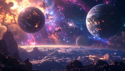 Cosmic landscape of alien planets