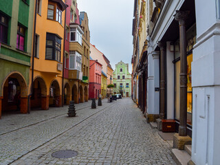 2024-10-25  ancient streets of Kamienna Gora  Poland © fotomaster