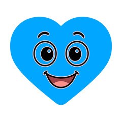 happy smiling heart