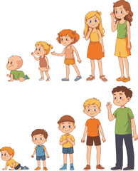 happy kids with their hands