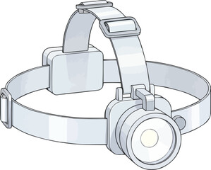 Shine bright with this headlamp for outdoor travels