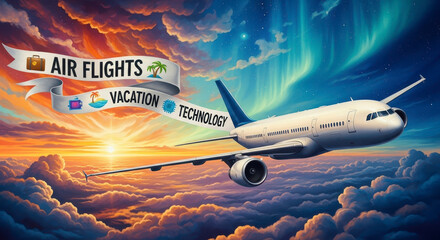 Journey Through The Sky Exploring Air Flights Vacation Technology