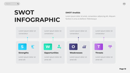 SWOT Infographics