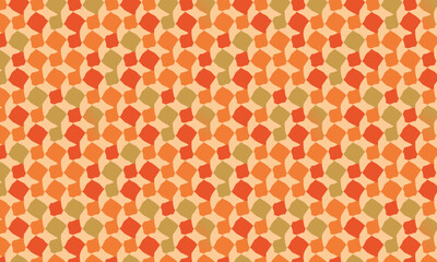Retro 70s Abstract Terrazzo and Confetti Seamless Pattern