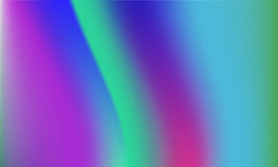 Abstract background with gradient color blend of purple blue green and pink creating unique design