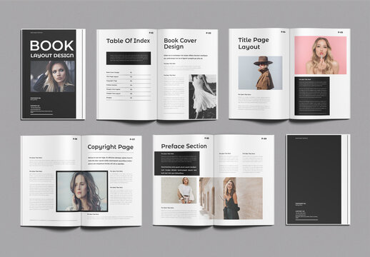 Book Layout Design Template