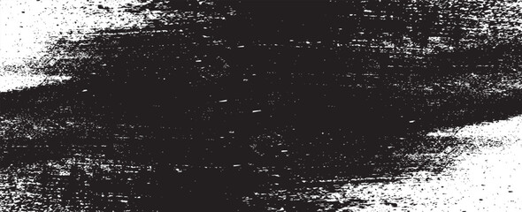White and black grunge. Distress overlay texture. Abstract surface dust and rough dirty wall background concept. Worn, torn, weathered effect. Vector illustration