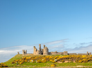 Dunstanburgh castle in England (3)
