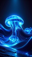 jellyfish in the water