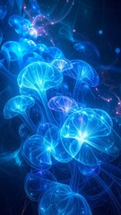 abstract blue background