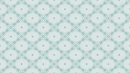 A seamless geometric pattern in light blue and white colors