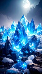 abstract blue background with lines