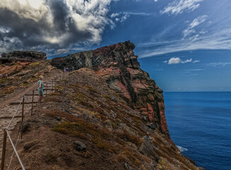 Dramatische Steilk&uuml;ste von Madeira, Ponta de S&atilde;o Louren&ccedil;o	
